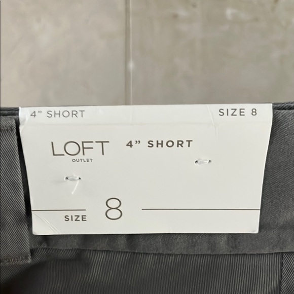 LOFT Gray shorts - Picture 4 of 4
